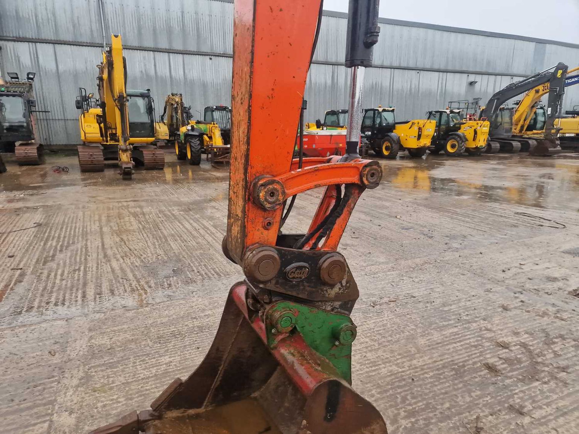 2017 Kubota KX080-4 Rubber Tracks, Offset, CV, Geith Hydraulic QH, Piped, Aux. Piping, A/C, 36" Buck - Image 82 of 108