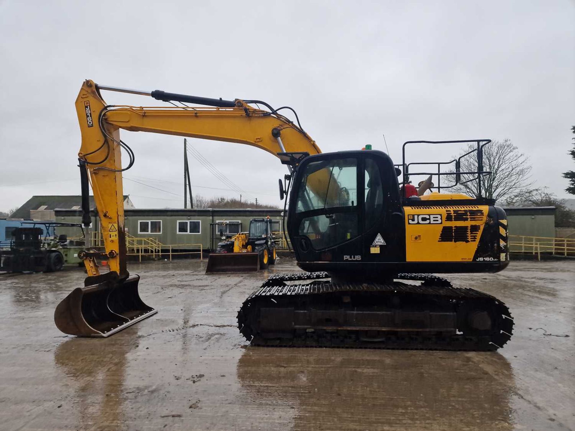 2017 JCB JS160LC, 700mm Steel Tracks, CV, Piped, Reverse Camera, A/C (EPA Compliant) - Image 2 of 37