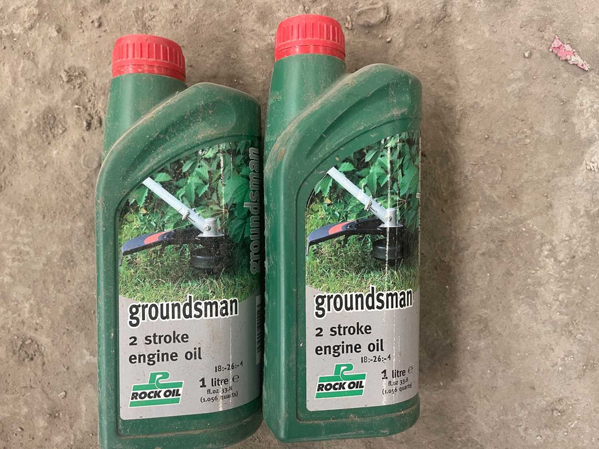 Unused 1 Litre Groundsman 2 Stroke Engine Oil (2 of)
