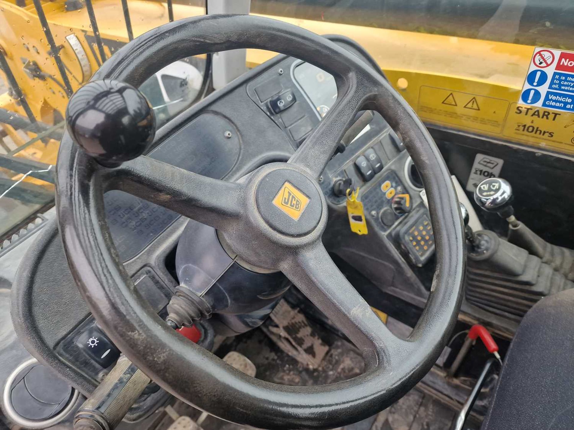 2015 JCB 540-140 Turbo Powershift Telehandler, Sway, Reverse Camera, WLI, Forks (EPA Compliant) - Image 43 of 48