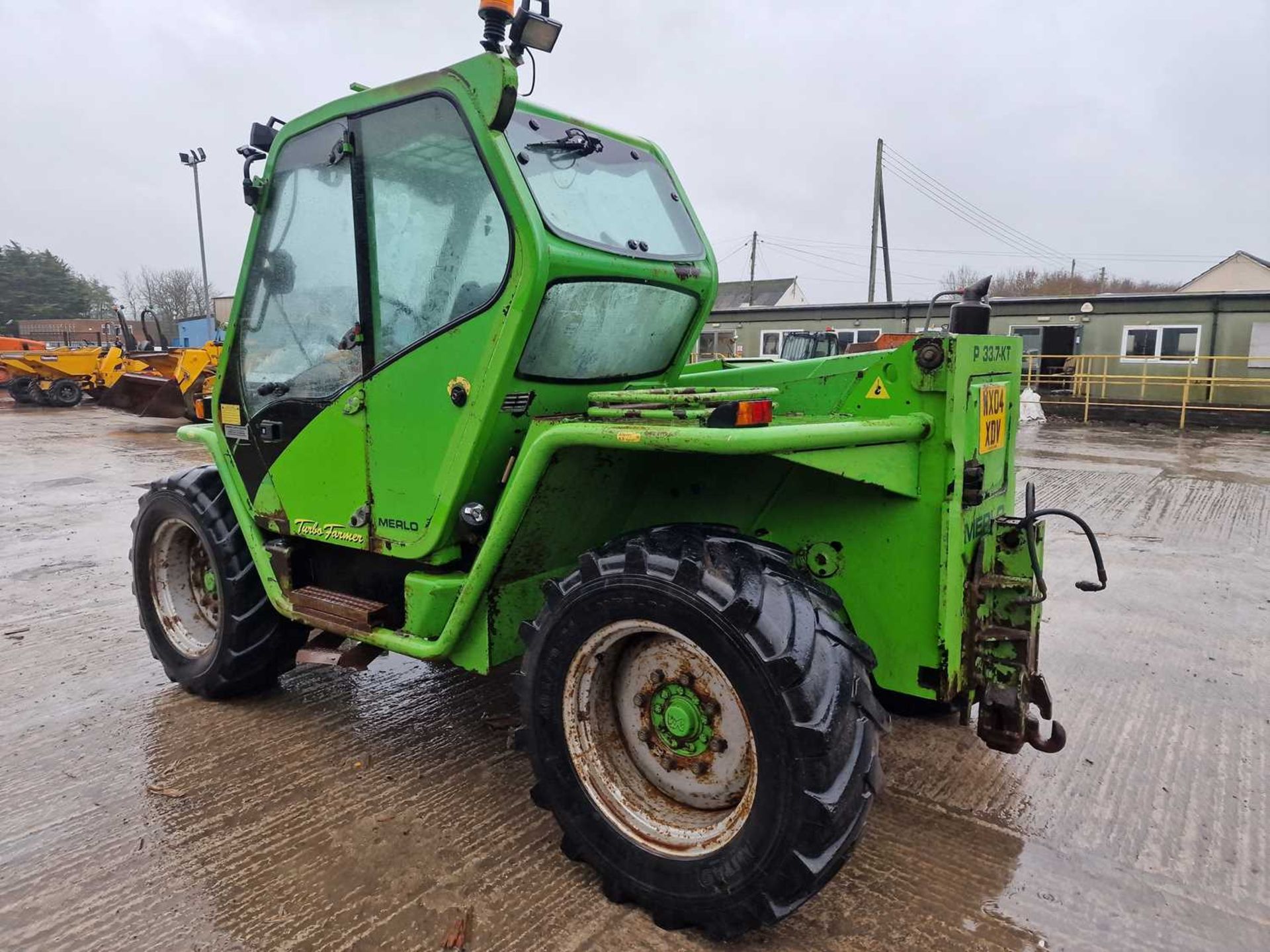 2004 Merlo P33.7KT Turbo Farmer Telehandler, Joystick Controls, PUH, QH, WLI - Image 3 of 23