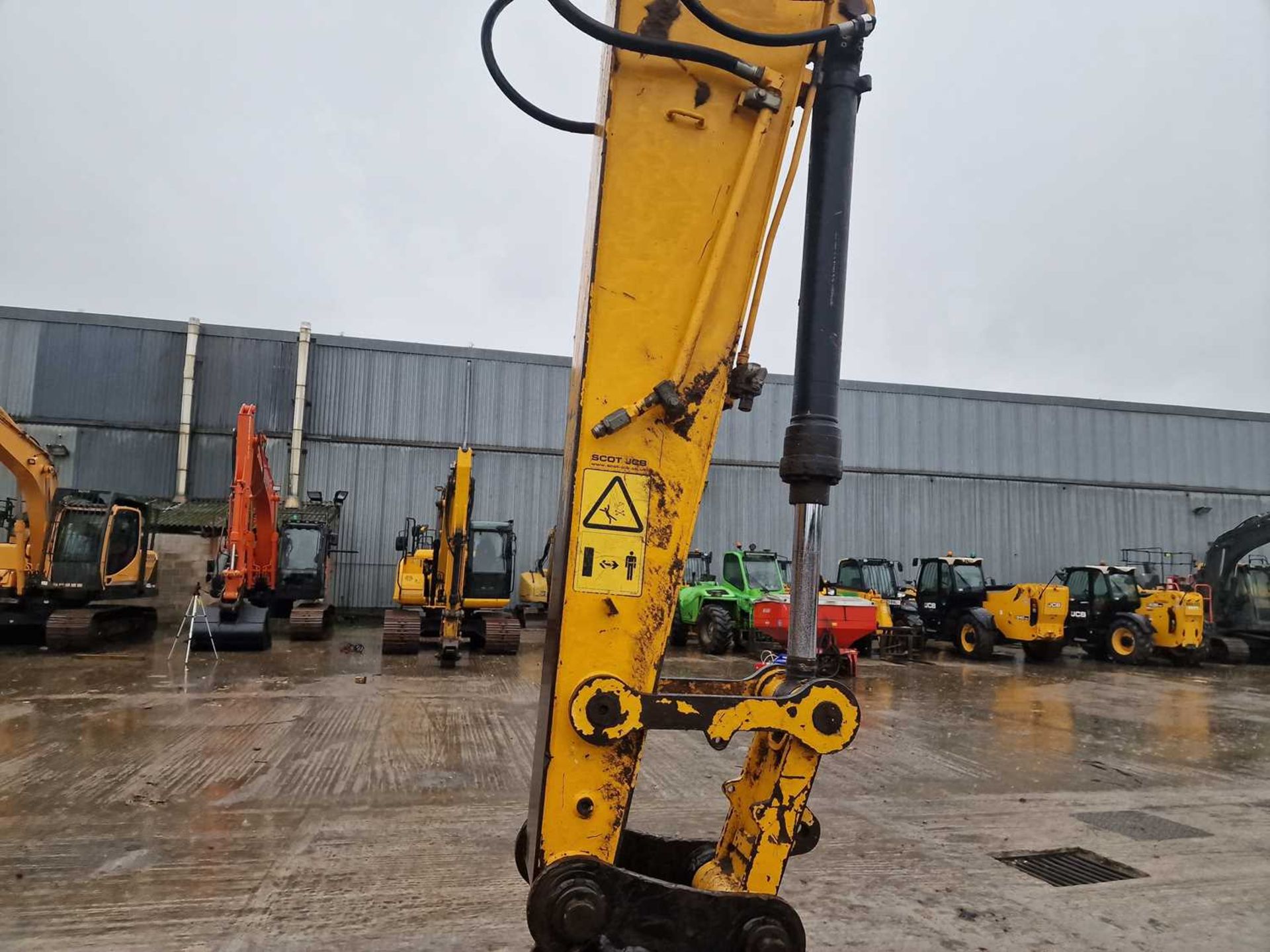 2017 JCB JS160LC, 700mm Steel Tracks, CV, Piped, Reverse Camera, A/C (EPA Compliant) - Image 10 of 37