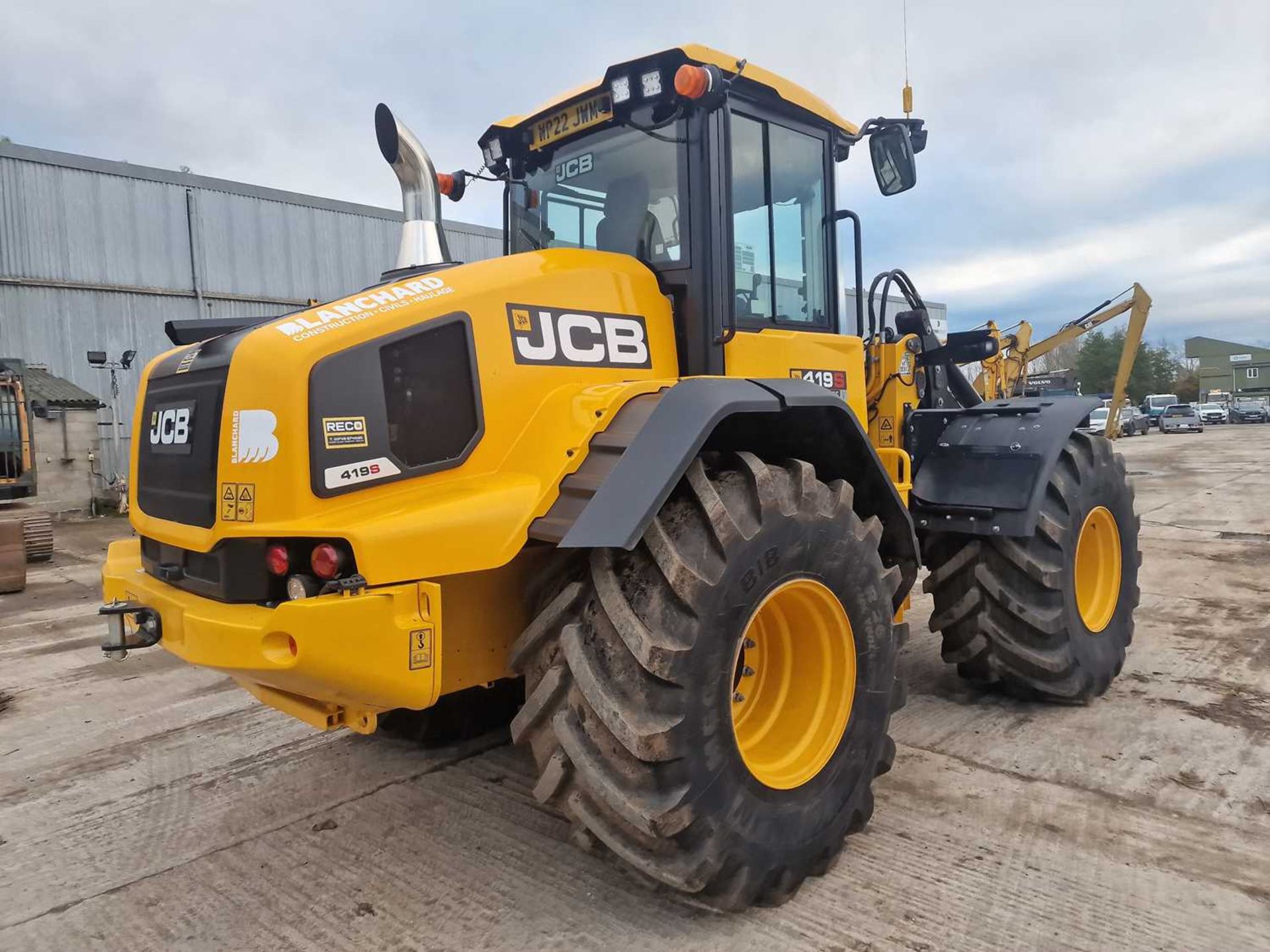 2022 JCB 419S Wheeled Loader, Hydraulic QH, Reverse Camera, A/C, Fridge - Image 5 of 26