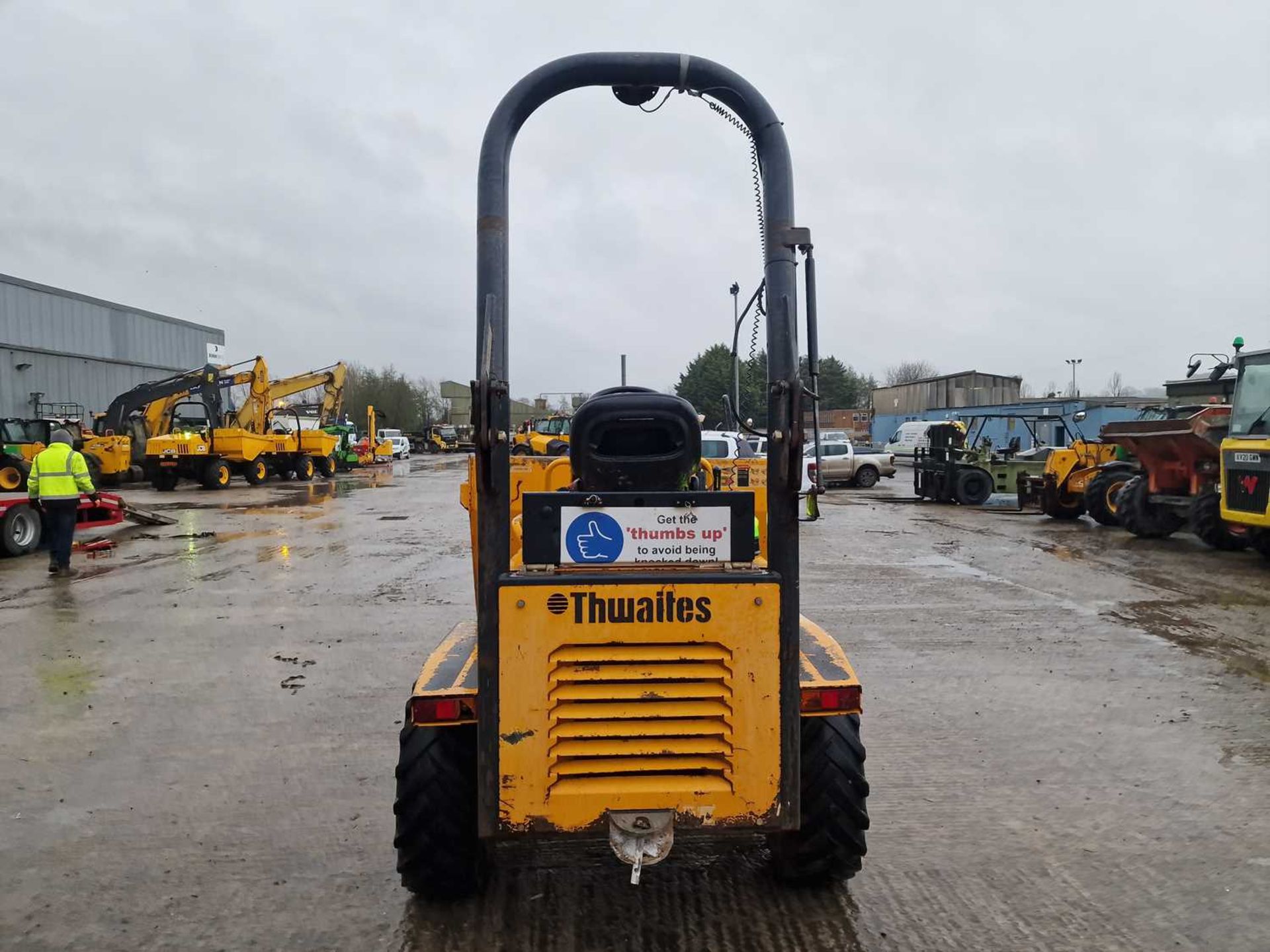 2015 Thwaites 3 Ton Dumper, Roll Bar - Image 4 of 23