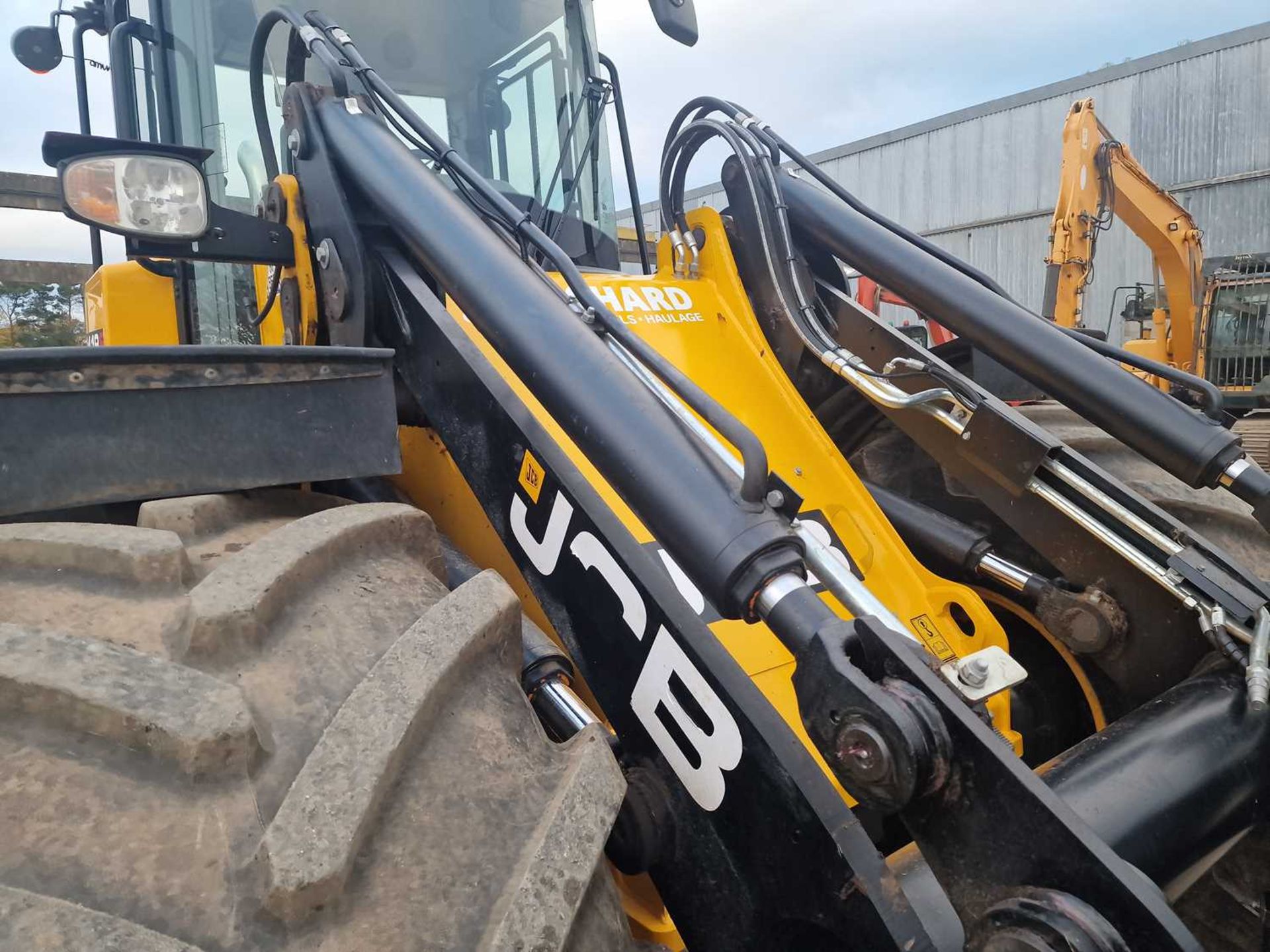 2022 JCB 419S Wheeled Loader, Hydraulic QH, Reverse Camera, A/C, Fridge - Image 9 of 26