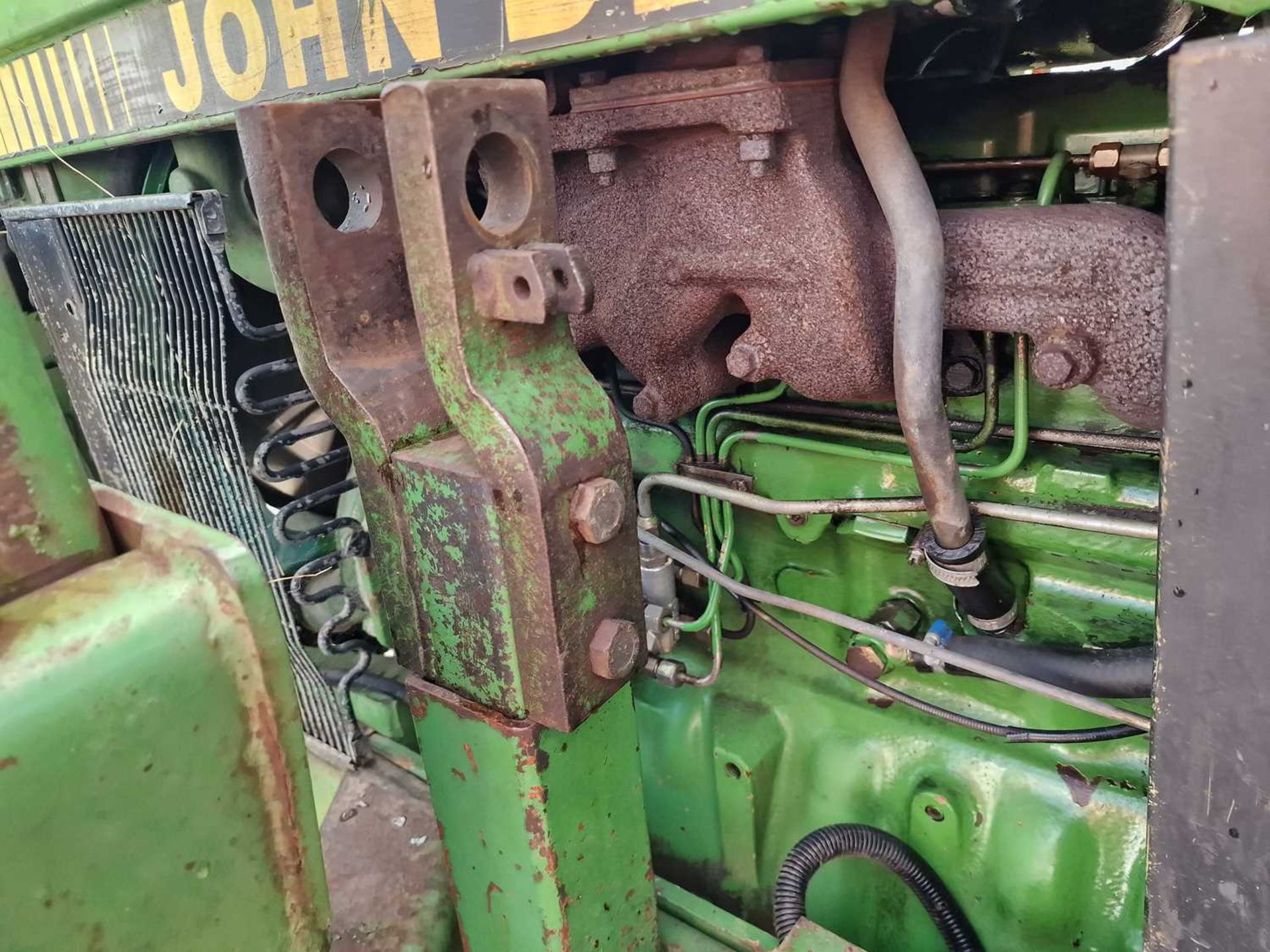 1989 John Deere 2850 4WD Tractor, Loader, 2 Spool Valves, Push Out Hitch (Reg. Docs. Available) - Image 45 of 52