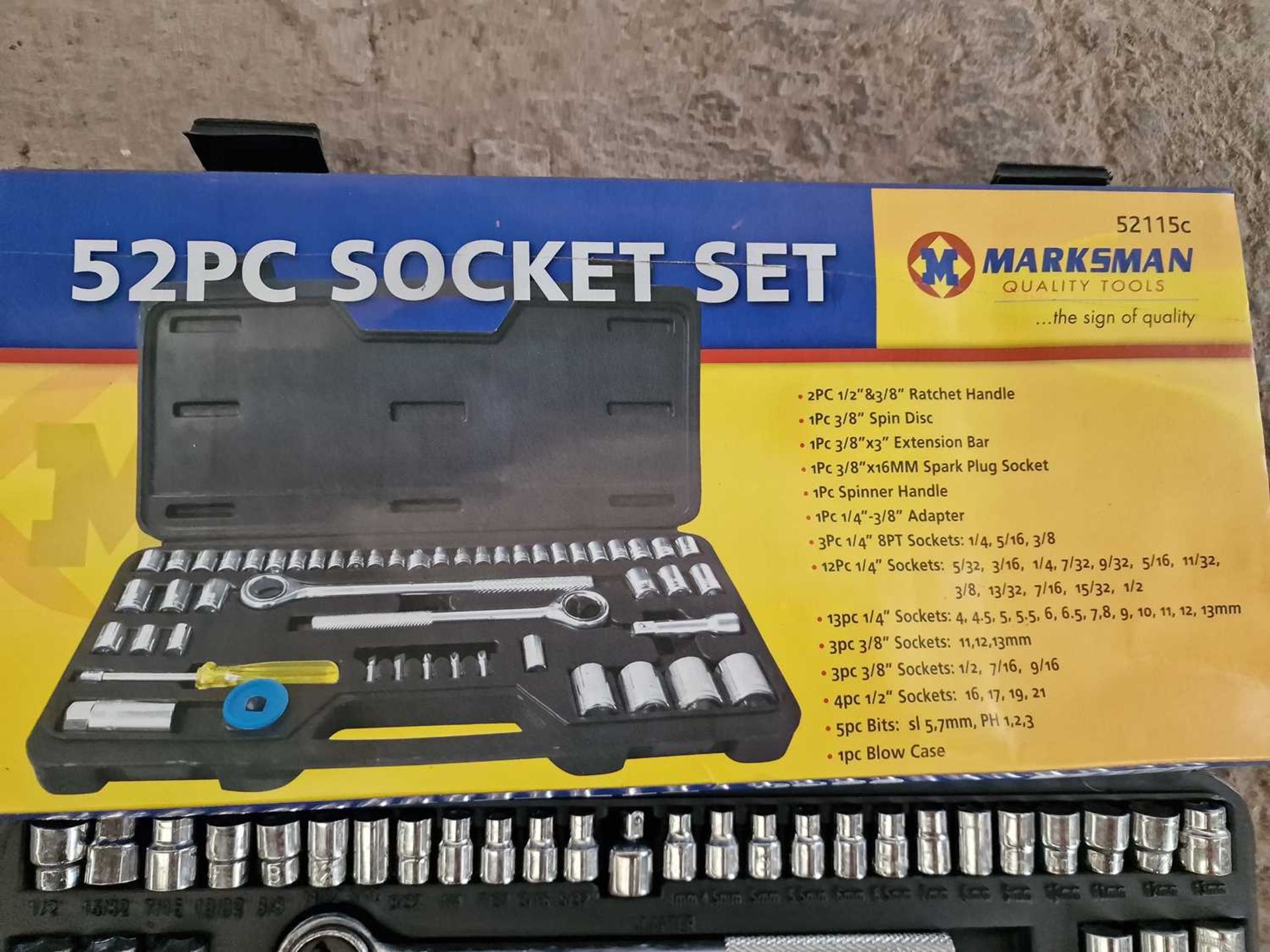 Marksman 52Pcs Socket Set - Image 3 of 3