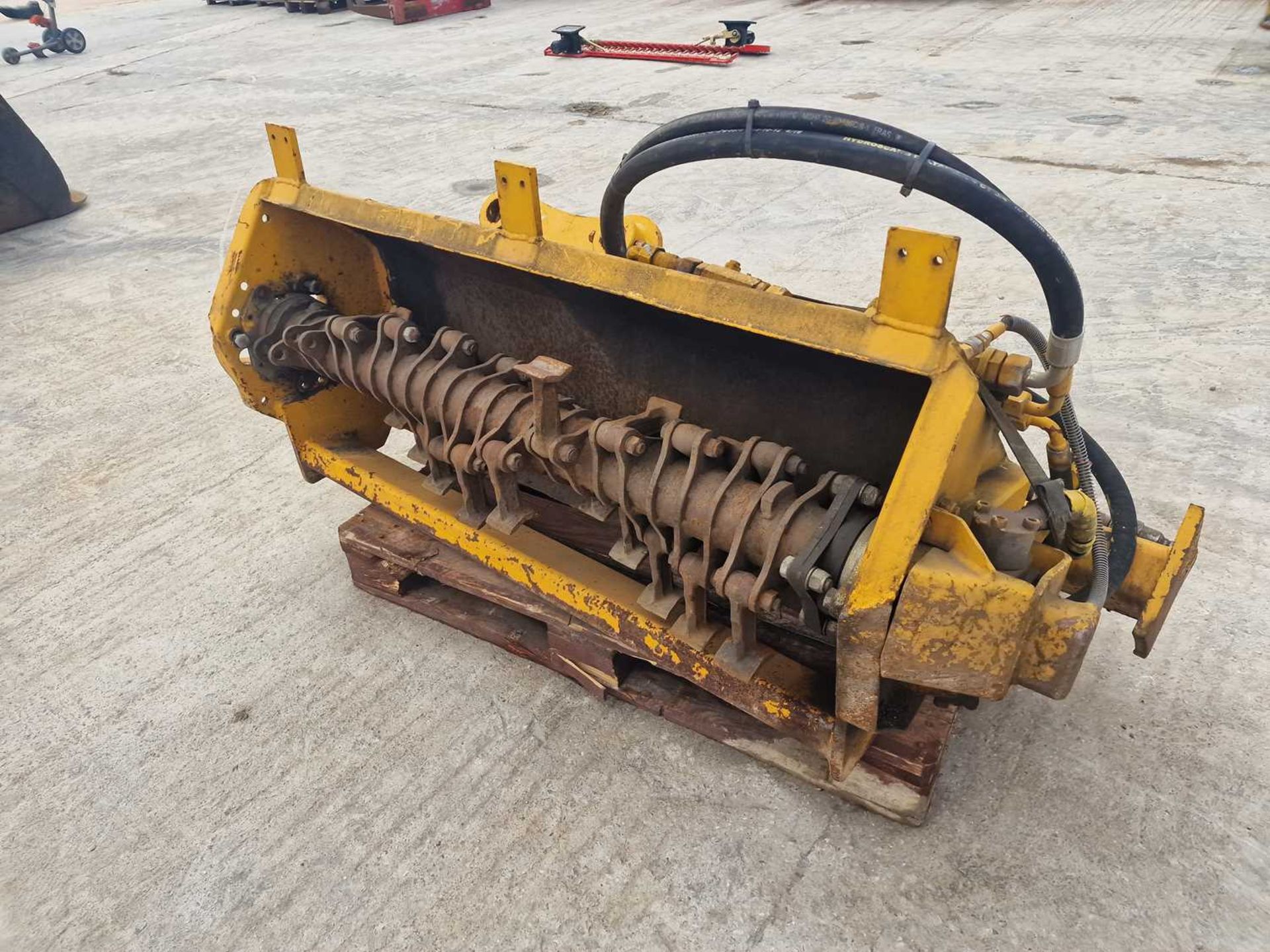 Rexquote Hydraulic Flail Mower 60mm Pin to suit 10-12 Ton Excavator