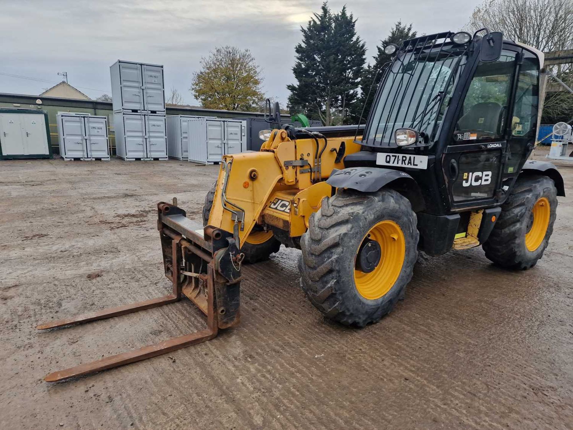 2015 JCB 535-95 Turbo Powershift Telehandler, WLI, Forks (EPA Compliant)