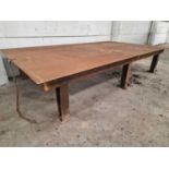 16' x 9' Steel Work Bench