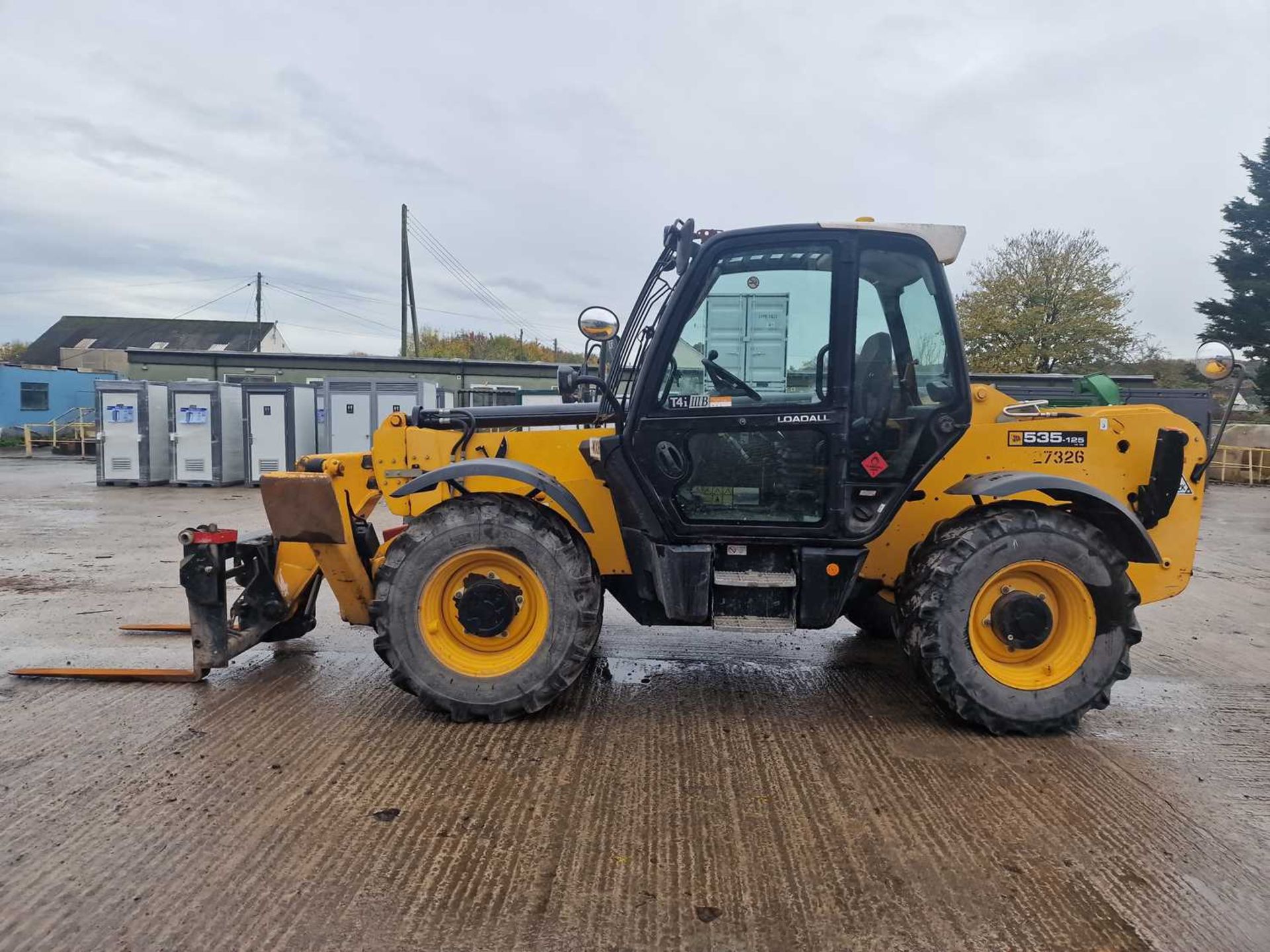 2016 JCB 535-125 Hi Viz Turbo Powershift Telehandler, Reverse Camera, WLI, A/C (EPA Compliant) - Image 2 of 48