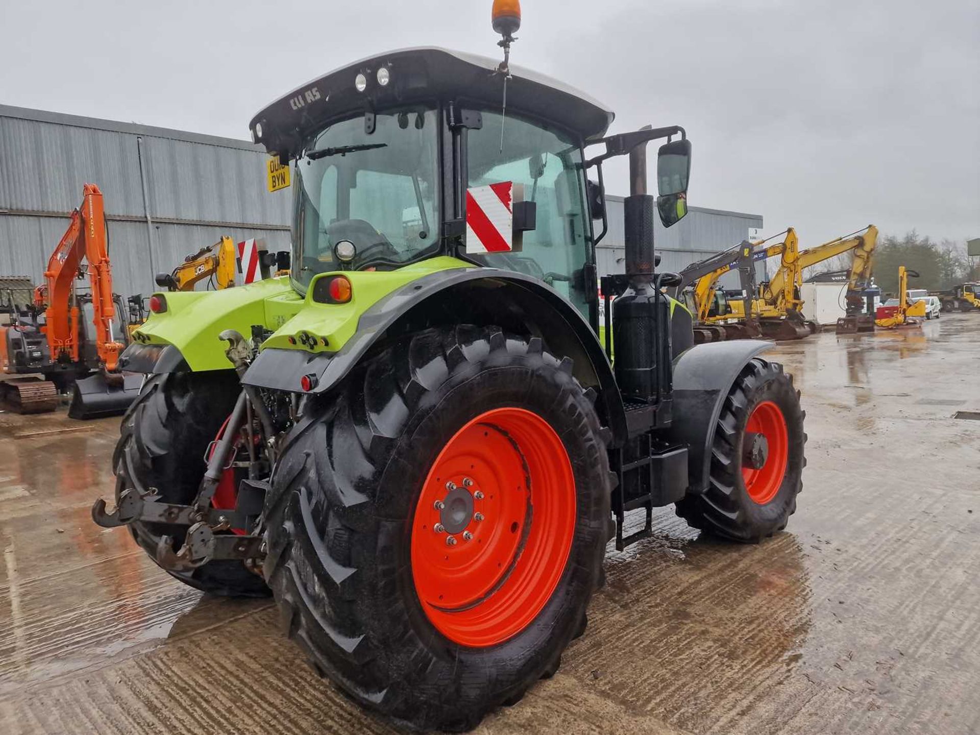 2018 Claas Arion 650 CI5+ 4WD Tractor, Front Linkage, Front Suspension, Cab Suspension, Air Brakes,  - Image 63 of 87