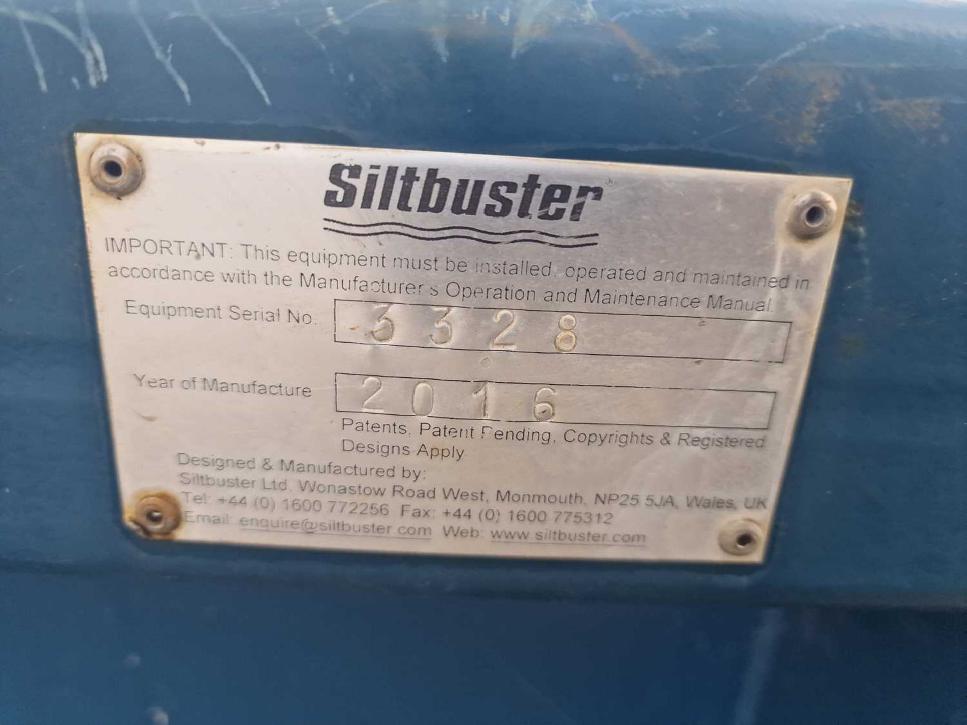 2016 Siltbuster 110Volt Water/Solid Separation Filter Unit - Image 11 of 11