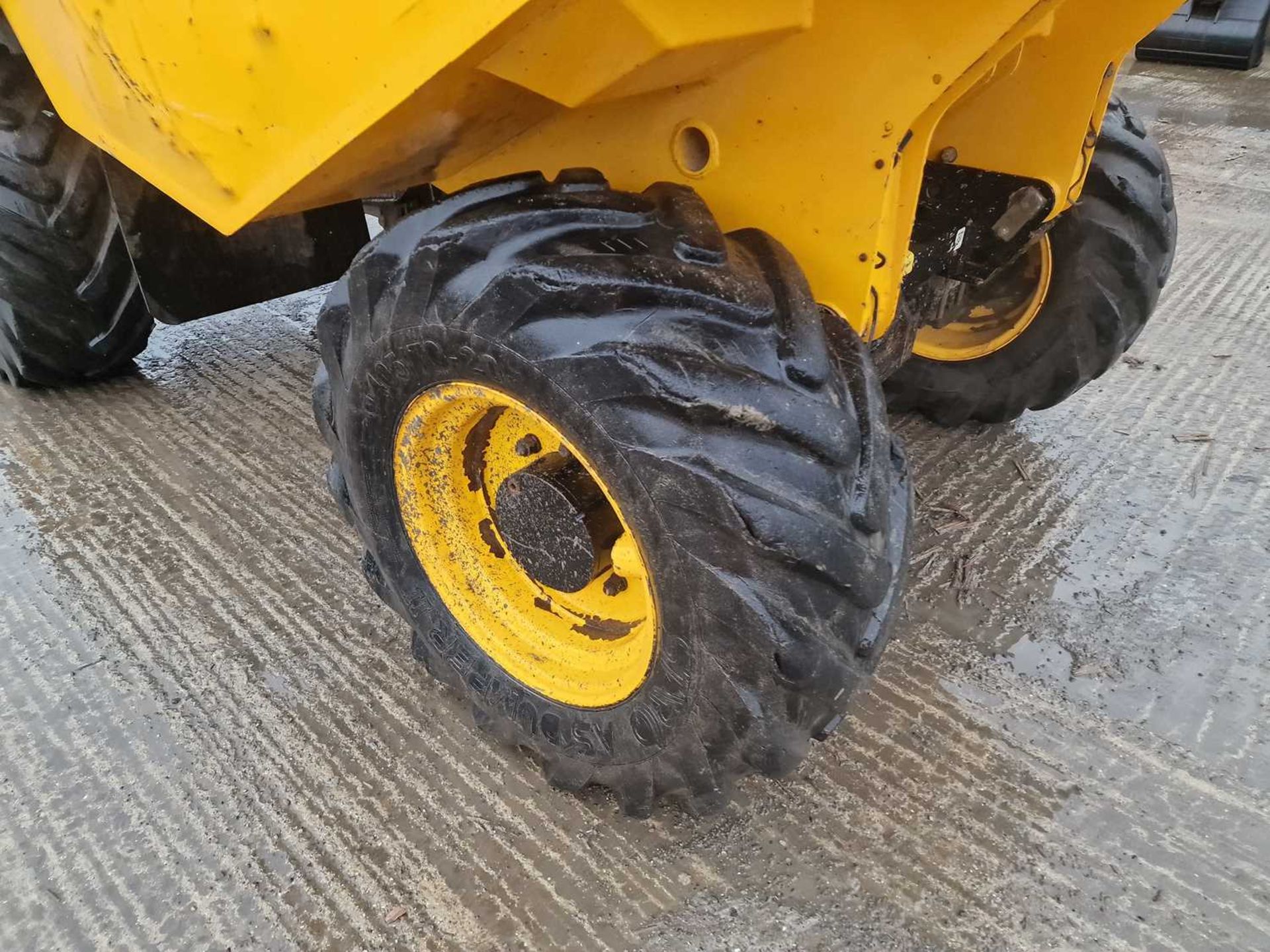 2016 JCB 6TFT 6 Ton Dumper, Roll Bar  - Image 8 of 22