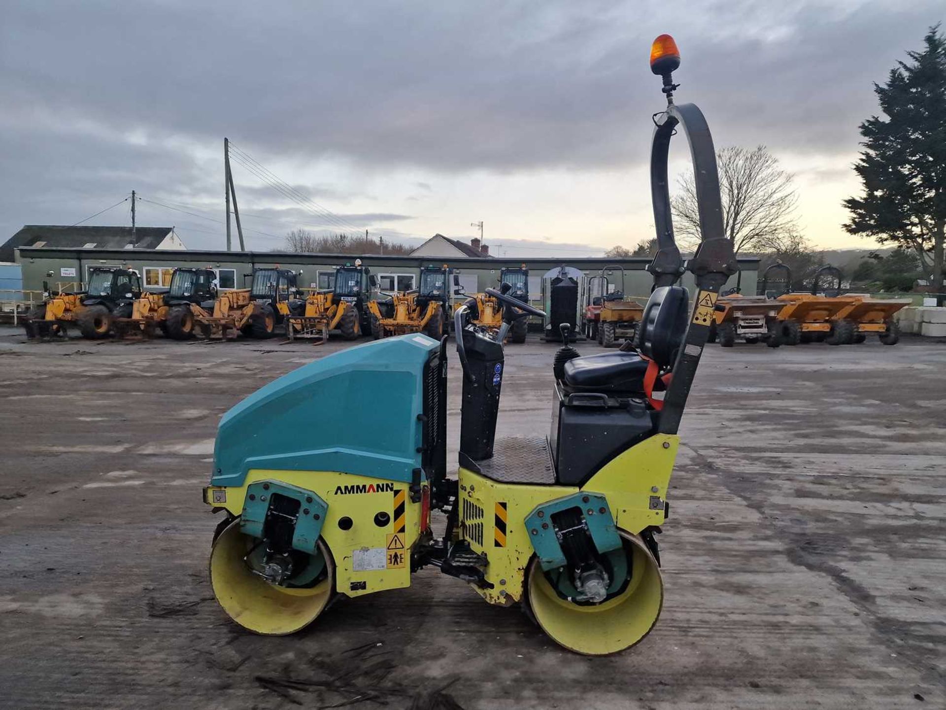 2015 Ammann ARX12 Double Drum Vibrating Roller, Roll Bar - Image 2 of 17