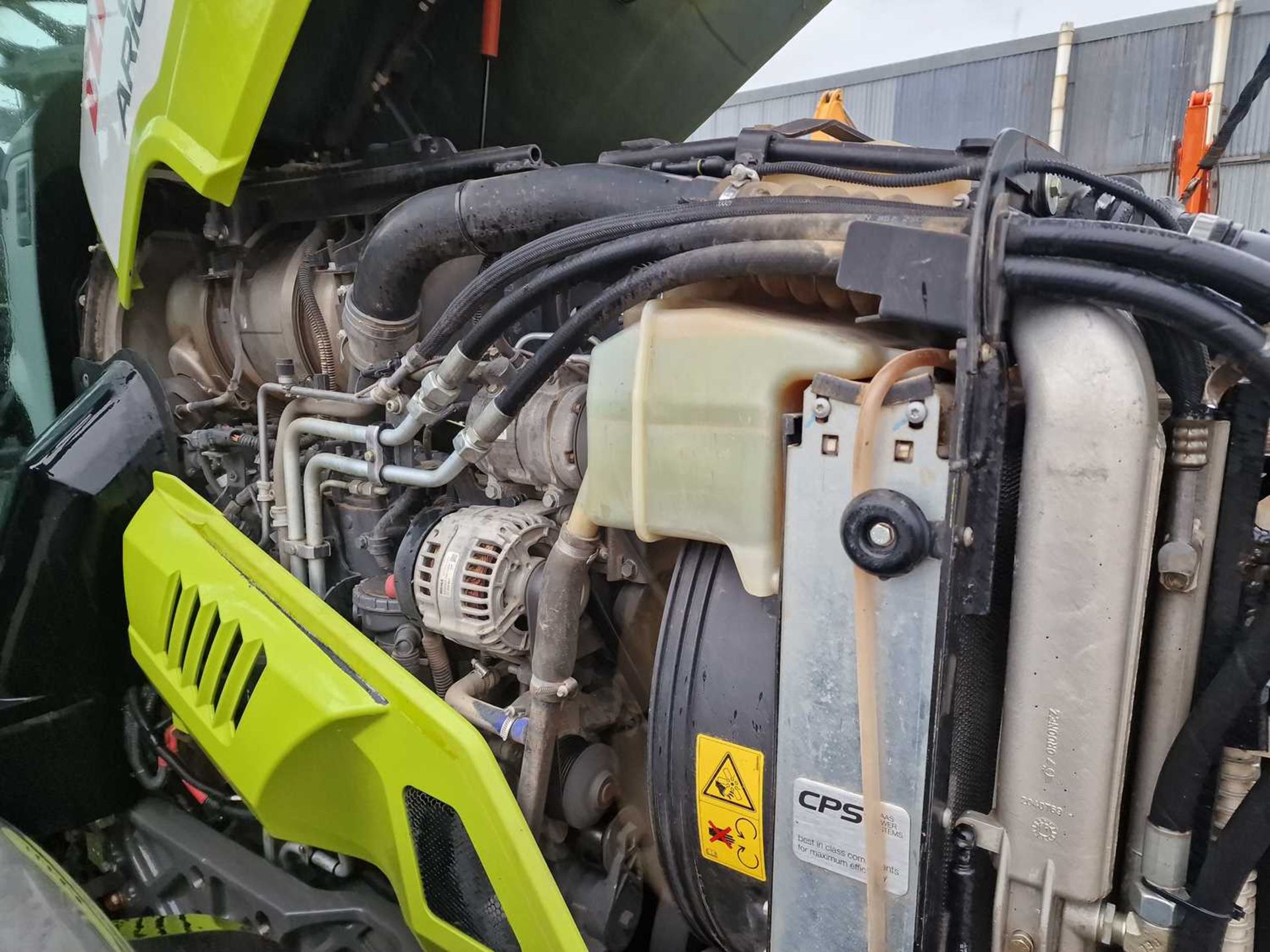 2018 Claas Arion 650 CI5+ 4WD Tractor, Front Linkage, Front Suspension, Cab Suspension, Air Brakes,  - Image 76 of 87