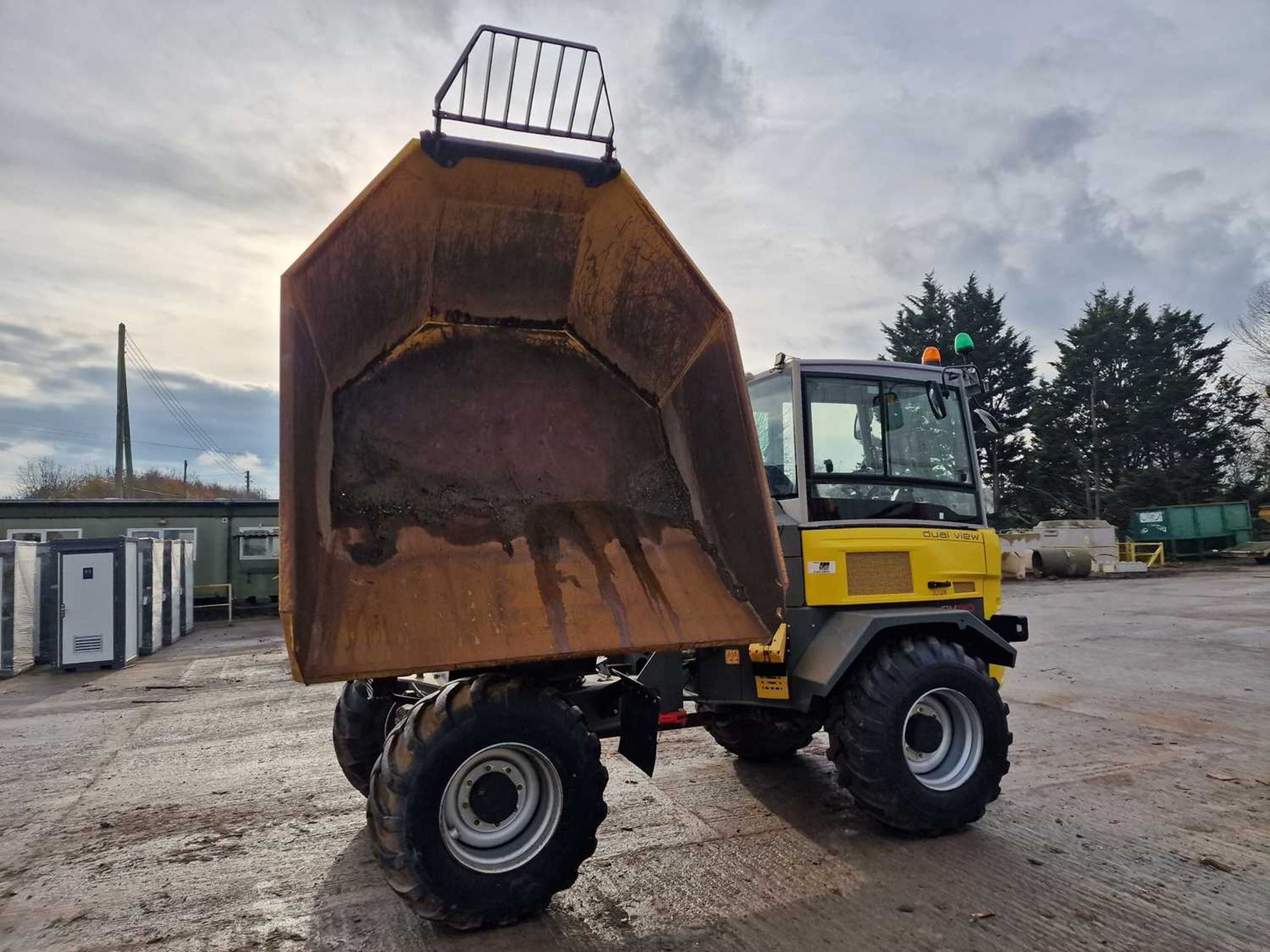 2020 Wacker Neuson DV90 9 Ton Duel View Swivel Skip Dumper, Rotating Operator Station, Reverse & For - Image 2 of 24