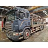 2005 Scania R470 6x4 Flat Bed Lorry, Automatic Gear Box (Reg. Docs. Available)