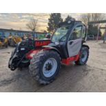 2018 Manitou MLT741-140 Turbo Telehandler, Joystick Controls, PUH, WLI, A/C