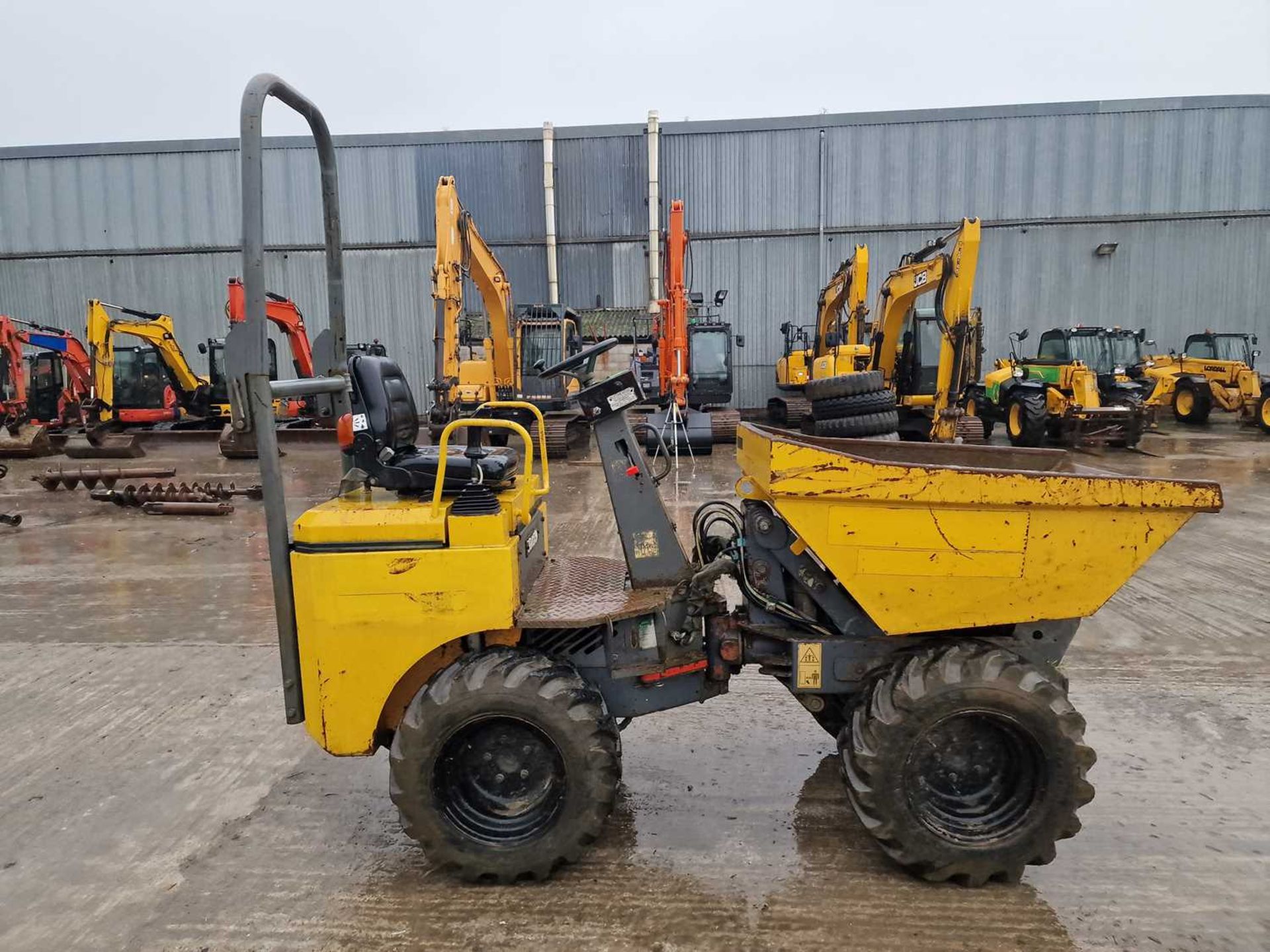 2006 Benford HD1000 1 Ton High Tip Dumper, Roll Bar - Image 7 of 21