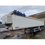 2012 BMI AW045 Tri Axle Aggregate Ejector Trailer, WLI, Easy Sheet