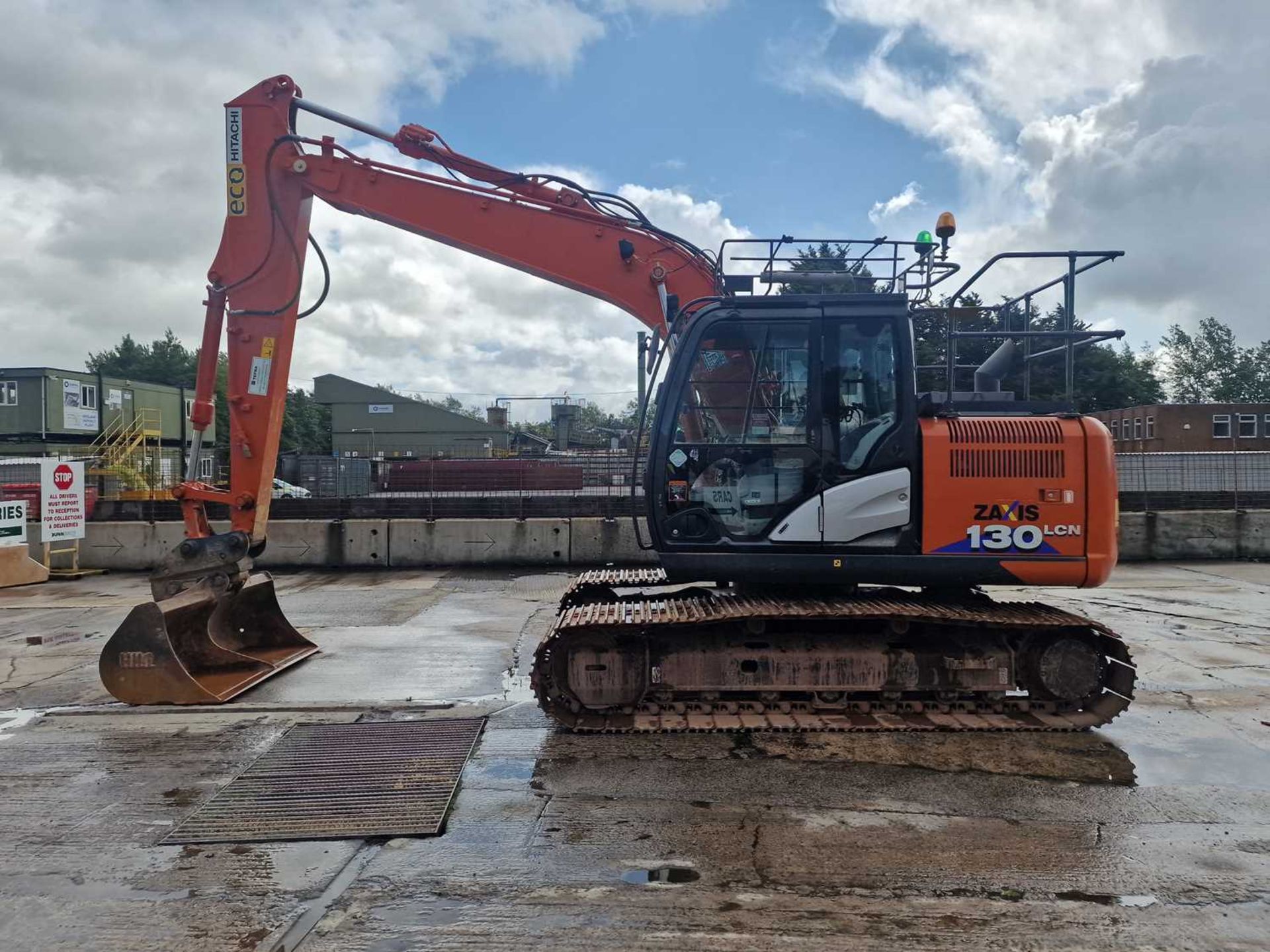 2020 Hitachi ZX130LCN-6, 700mm Steel Tracks, CV, Hill Hydraulic QH, Piped, Reverse & Blind Spot Came - Image 2 of 78