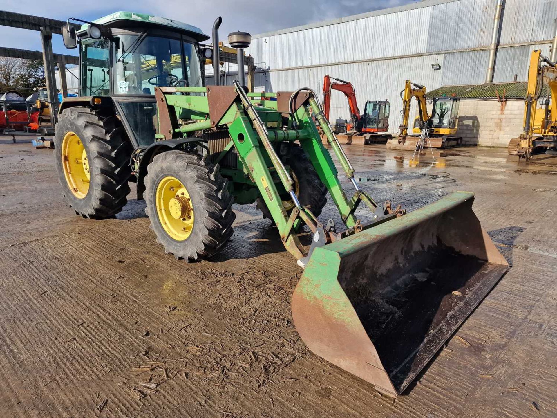 1989 John Deere 2850 4WD Tractor, Loader, 2 Spool Valves, Push Out Hitch (Reg. Docs. Available) - Image 34 of 52