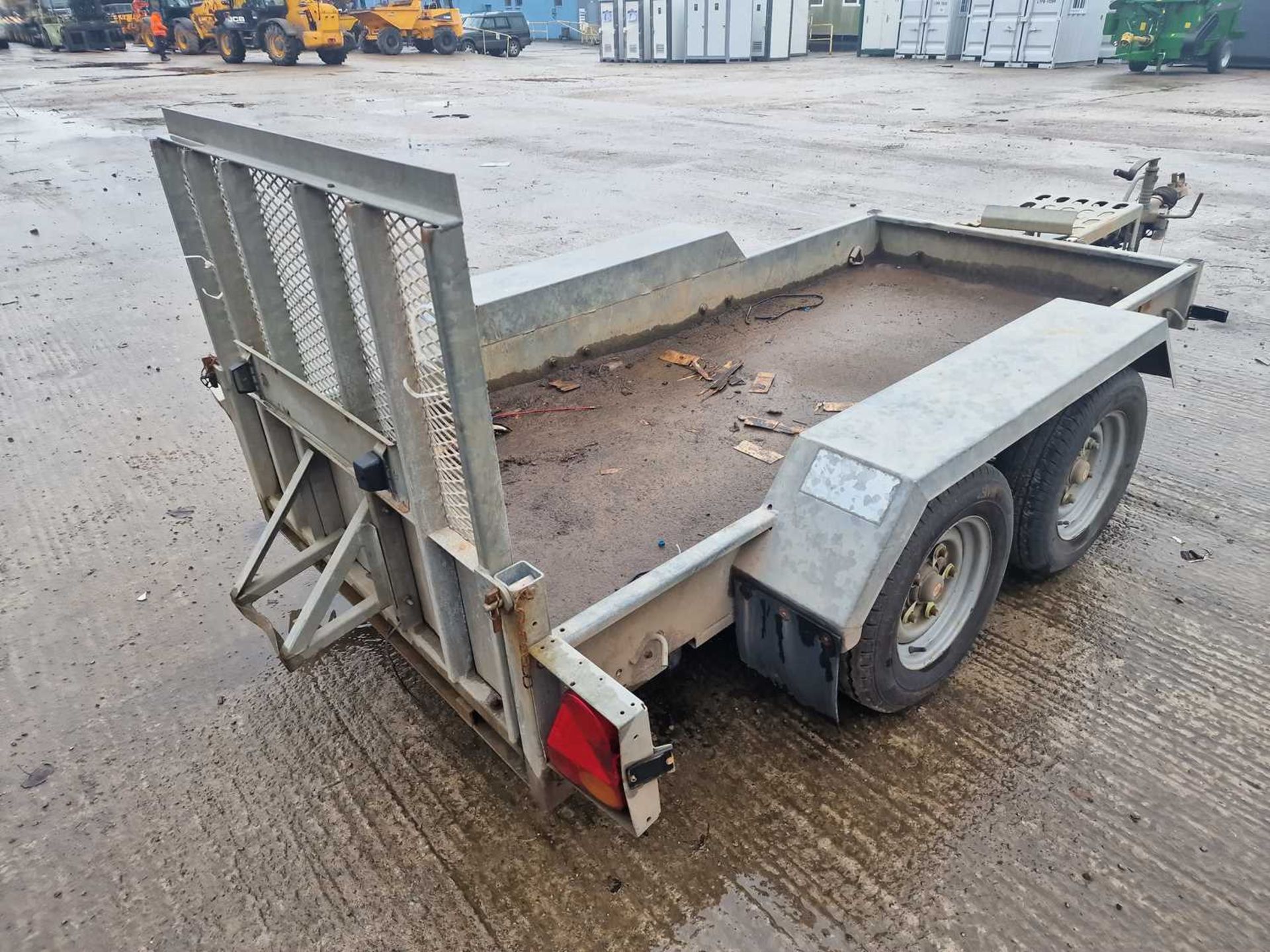 Indespension 2.7 Ton Twin Axle Plant Trailer, Ramp - Image 3 of 11