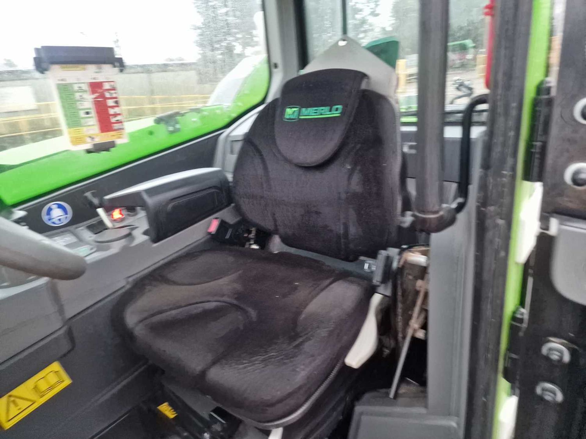 2021 Merlo TF35.7CS-115 Turbo Farmer Telehandler, Joystick Controls, Cab & Boom Suspension, PUH, QH, - Image 18 of 24