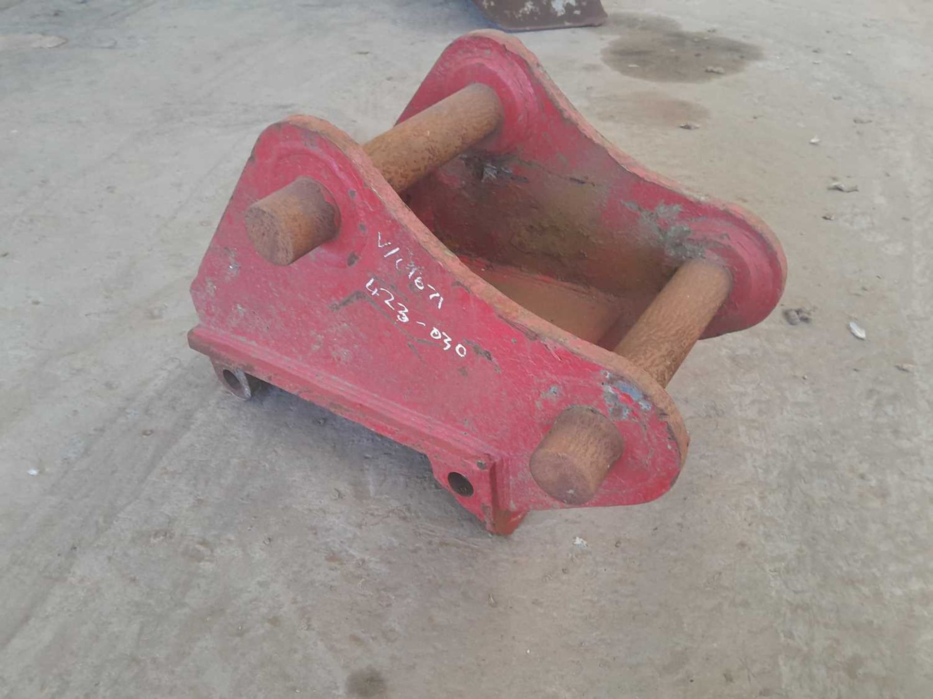 Head Stock to suit Screener Bucket 90mm Pin to suit 30 Ton Excavator (Pin Centres 52cm, Dipper Width - Image 4 of 6