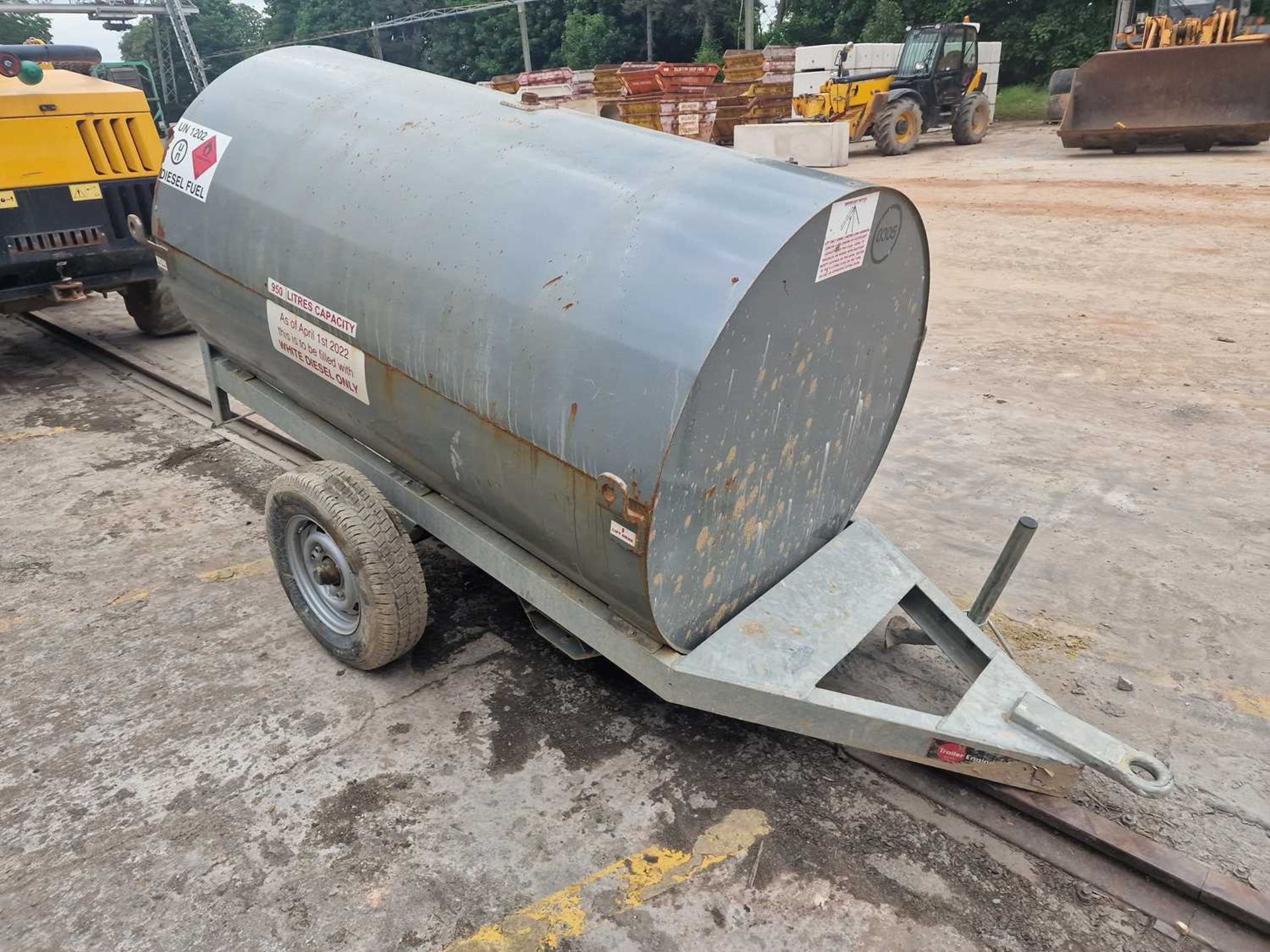 2021 Trailer Engineering 950 Litre Single Axle Bunded Fuel Bowser, Manual Pump - Image 12 of 18