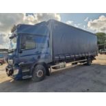 2017 DAF CF250 Euro6 4x2 18t Curtainsider Lorry, DHollandia Tuck Away Lift, Automatic Gear Box (Reg.