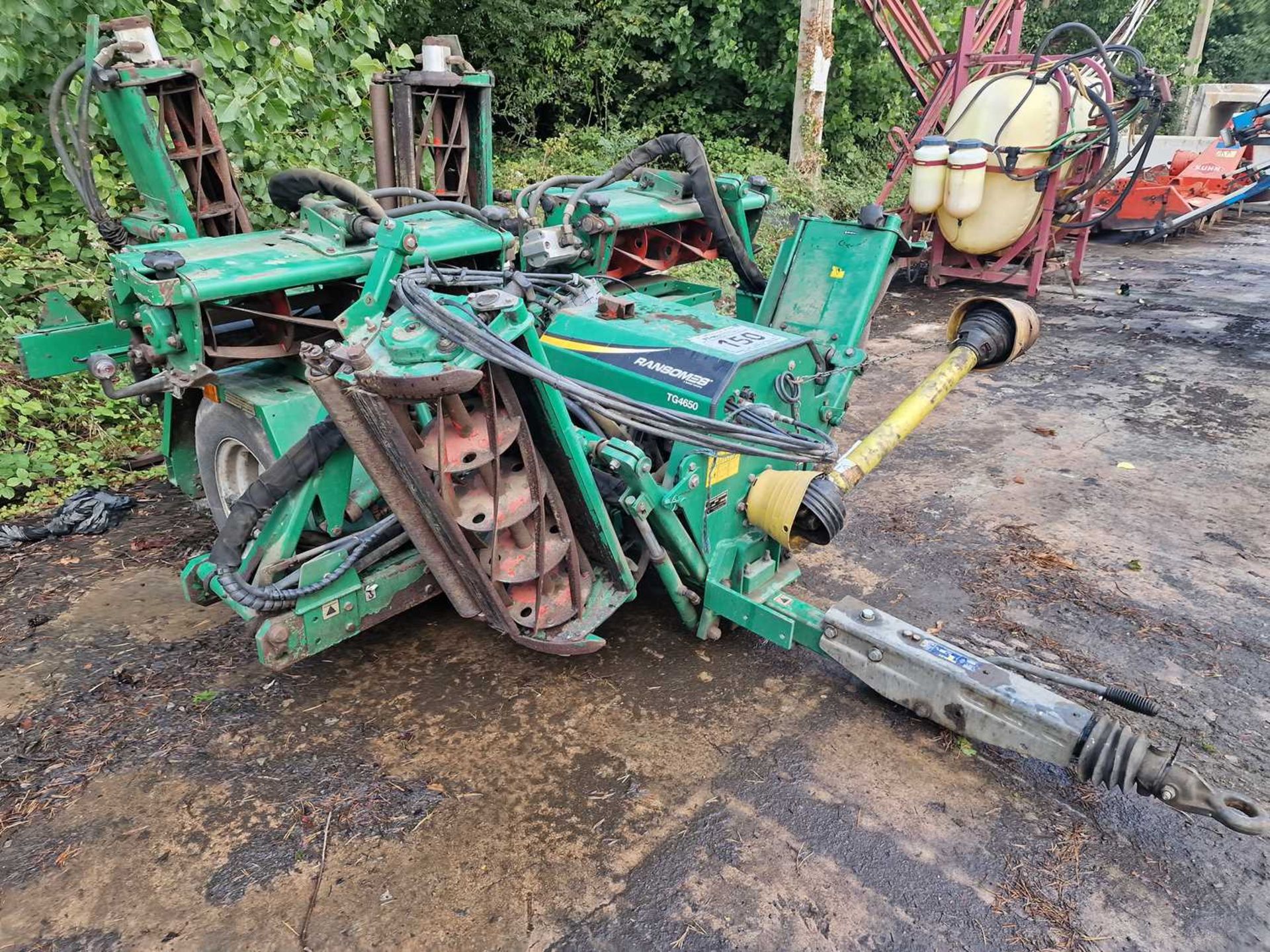 Ransomes TG4650 Single Axle PTO Driven 7 Gang Mower - Image 4 of 16