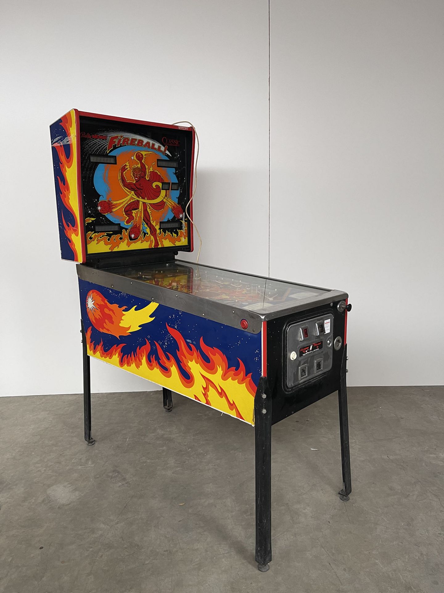 1985 Bally Fireball Classic Pinball Machine - Image 8 of 12