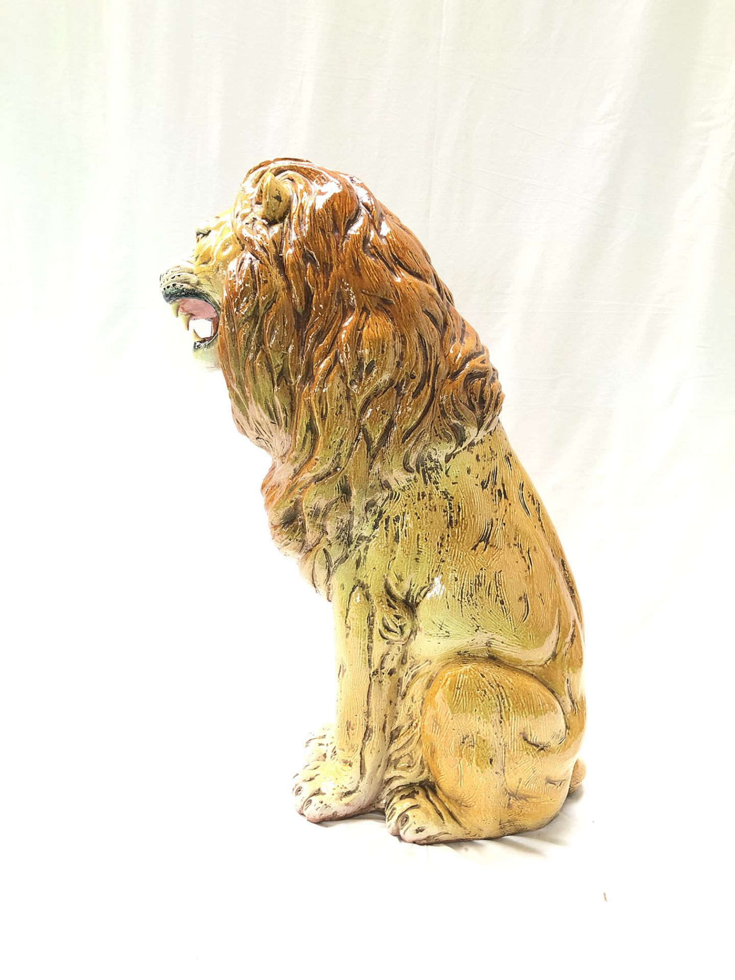 Vintage Italian Lion Statue from 1960s - Image 2 of 3