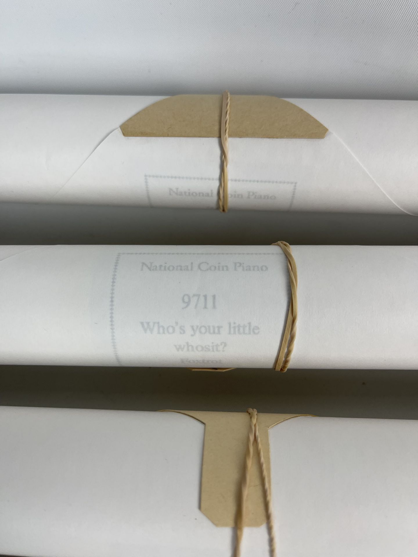 A Lot of 16 National Coin Piano Music Rolls - Image 4 of 7