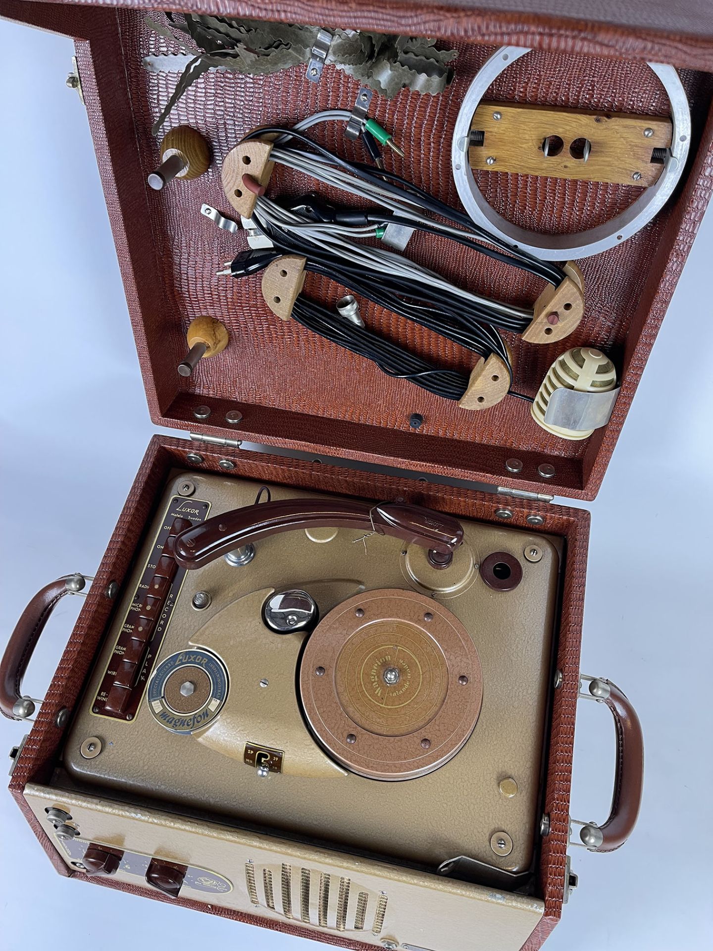Luxor Disponent 19 PM Sound Recorder/Player, 1951, Sweden. - Image 7 of 16