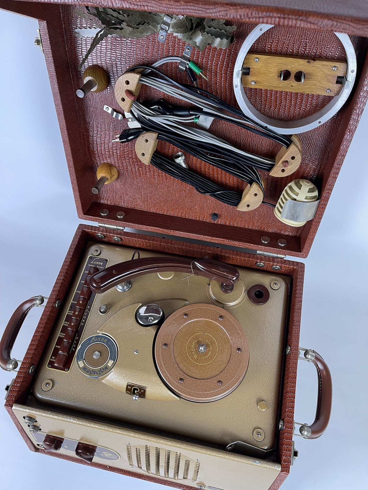 Luxor Disponent 19 PM Sound Recorder/Player, 1951, Sweden. - Bild 7 aus 16