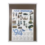 Framed Dutch 1994 Calendar - Altijd Vindingrijk