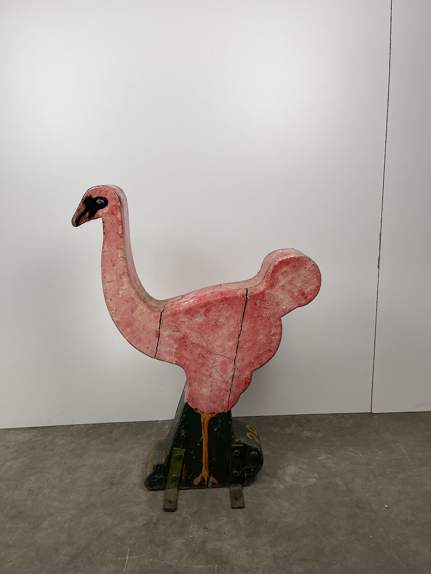 Antique Children's Flamingo Caroulsel Ride - Image 8 of 8