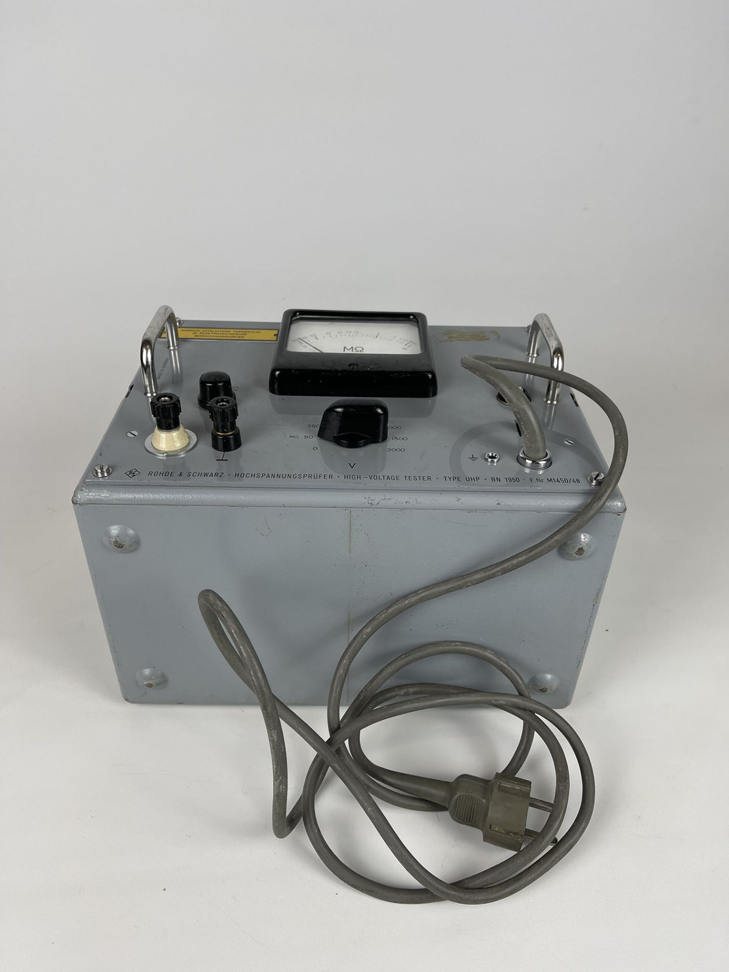 Rohde & Schwarz Hochspannungsprüfer UHP (BN1950), ca. 1958, Germany - Bild 4 aus 5