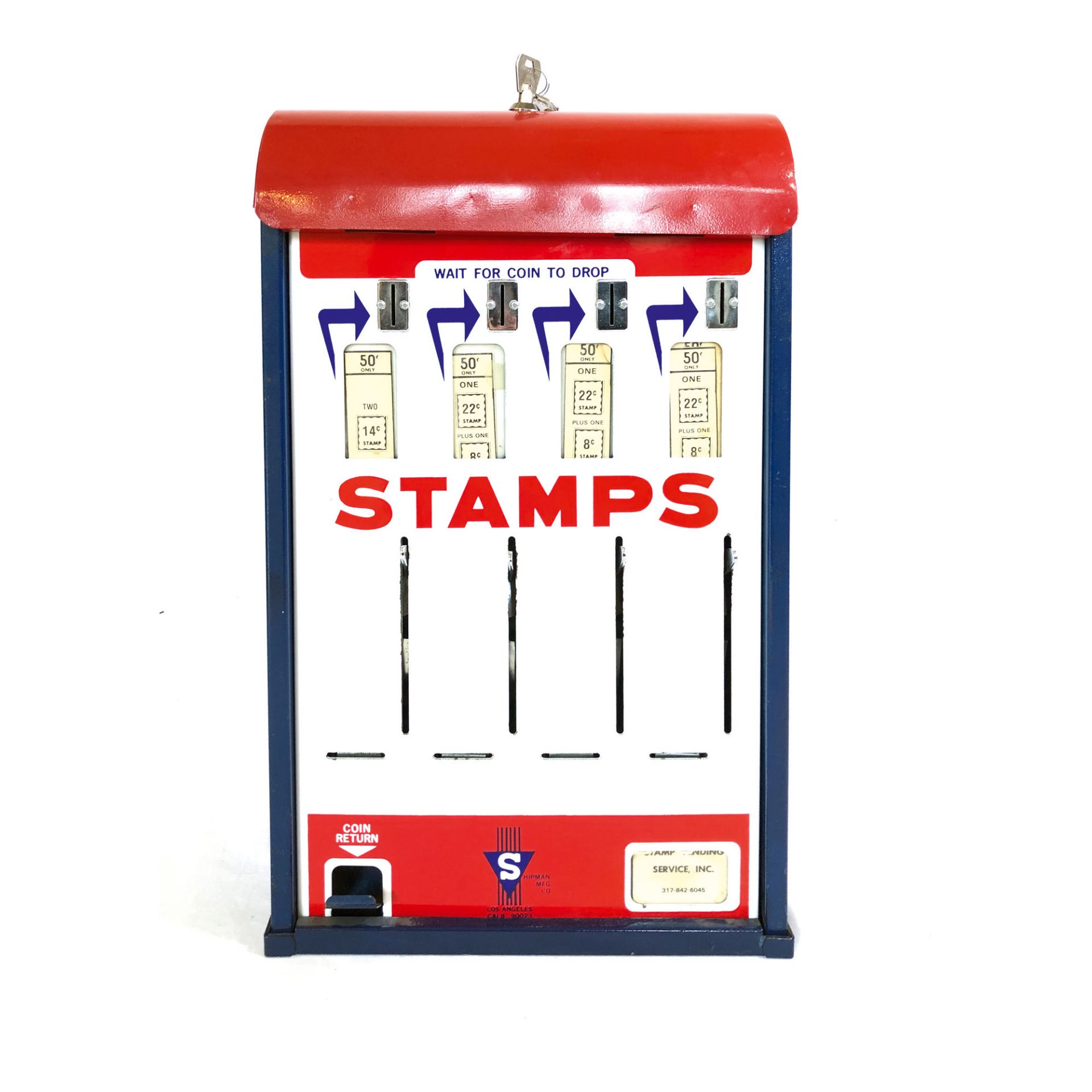 Postage stamp vending machine from the U.S.A - Image 2 of 8