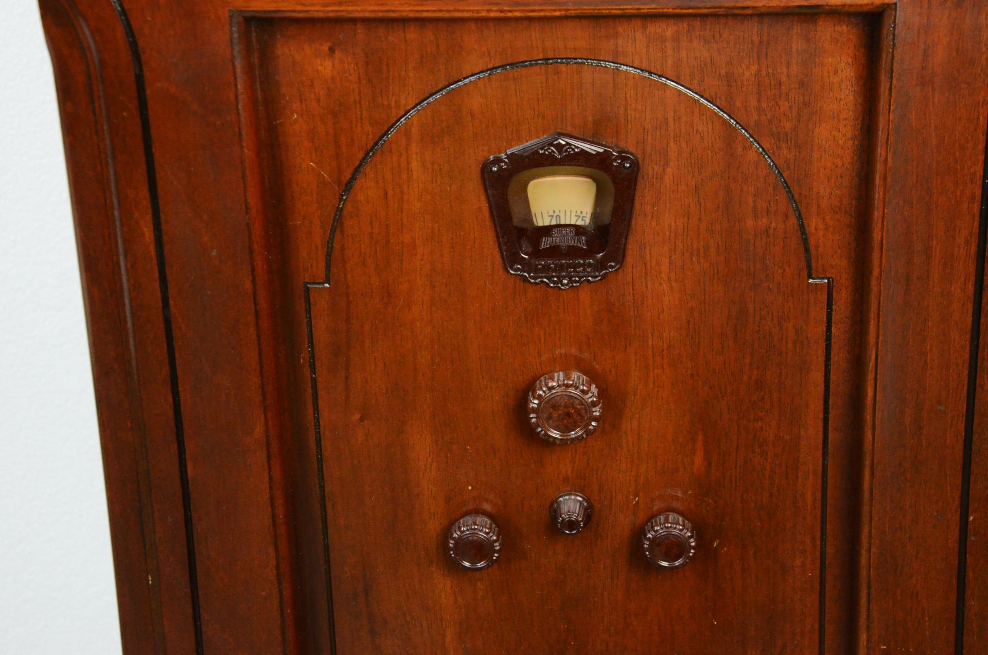 Electric Grandfather Clock Philco Model 70 with AM-Radio - Image 5 of 12