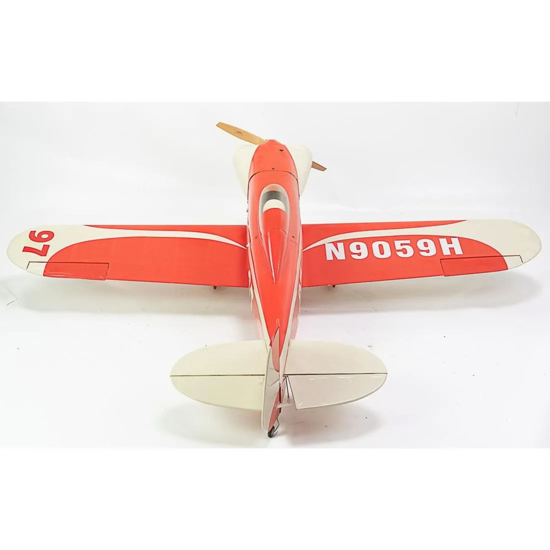 Very Large RC Low Wing Airplane without Motor/Servos - Image 7 of 8