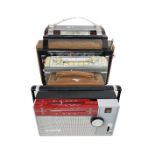 Lot of 5 Vintage Transitor Radios, 1950-1974