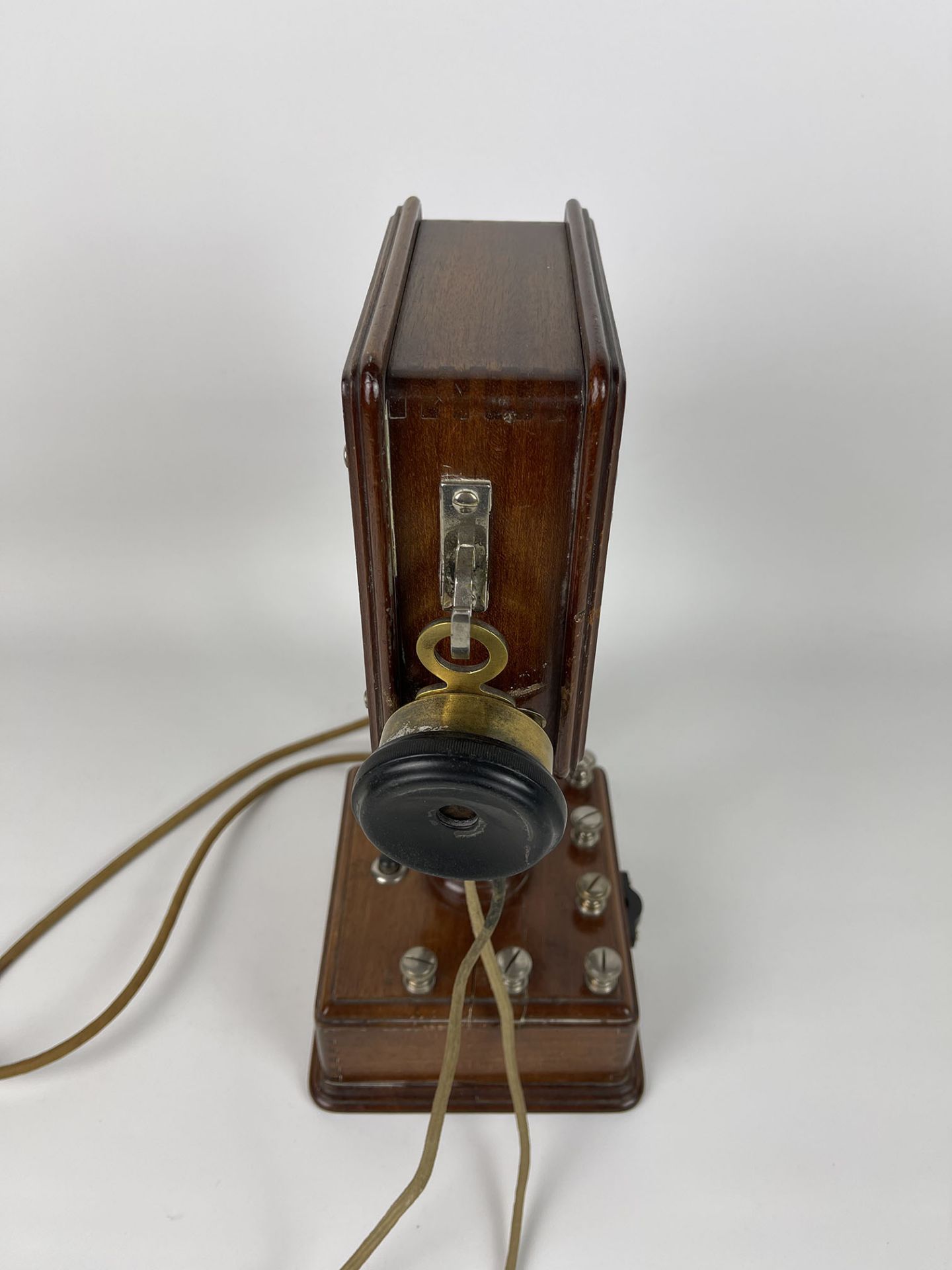 Early Alfred Burgunder Mobile Telephone, ca. 1910, France - Image 6 of 13