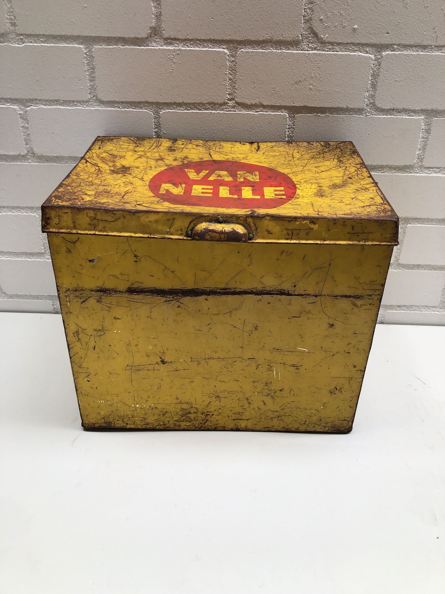 Dutch Van Nelle Tin Coffee Box 