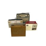 Lot of 4 Vintage Transistor Radios - Philips, Aristona, Heathkit