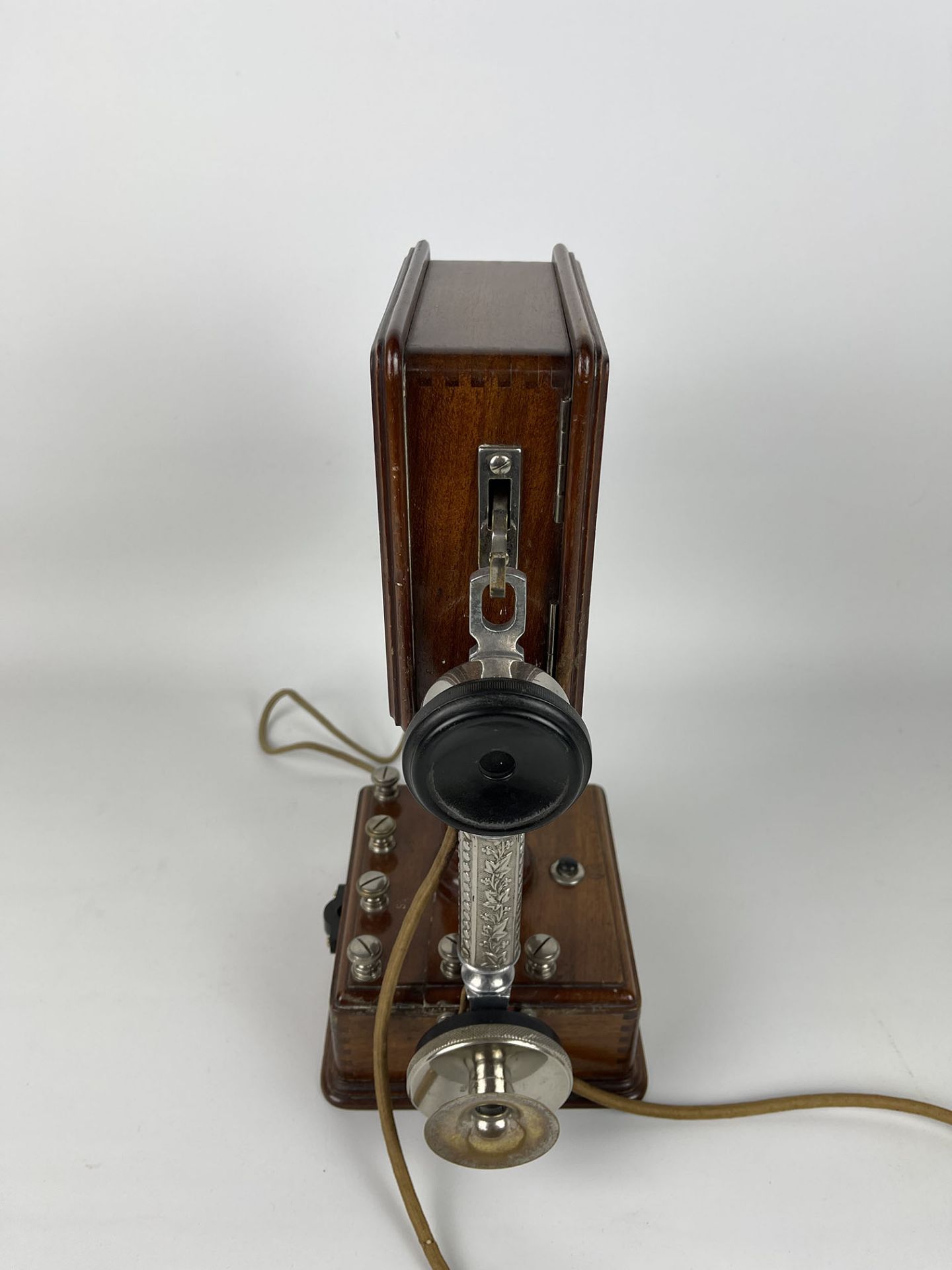 Early Alfred Burgunder Mobile Telephone, ca. 1910, France - Image 3 of 13