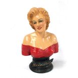 Beautiful Marilyn Monroe Polyester Bust